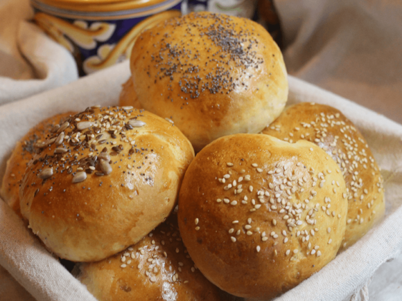 Panini burger buns