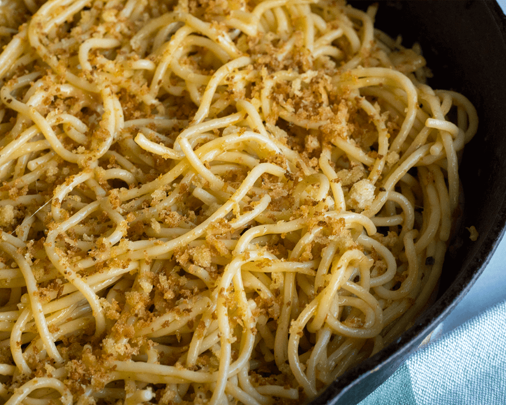 Pasta “cca muddica”